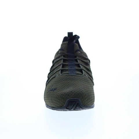 Puma Axelion Winter Trail 37677902 Mens Green Canvas Athletic Hiking Shoes