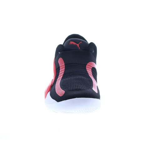 Puma Rise Nitro 37701206 Mens Black Canvas Athletic Basketball Shoes
