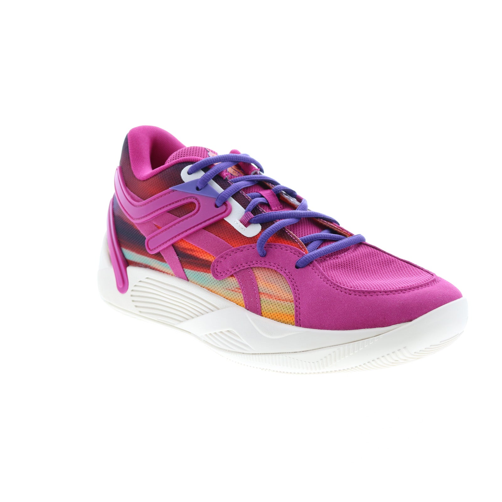 Puma TRC Blaze Court Desert Sky PUMA TRC Blaze Court Desert Sky Basketball Shoes - Dominican  main image 3