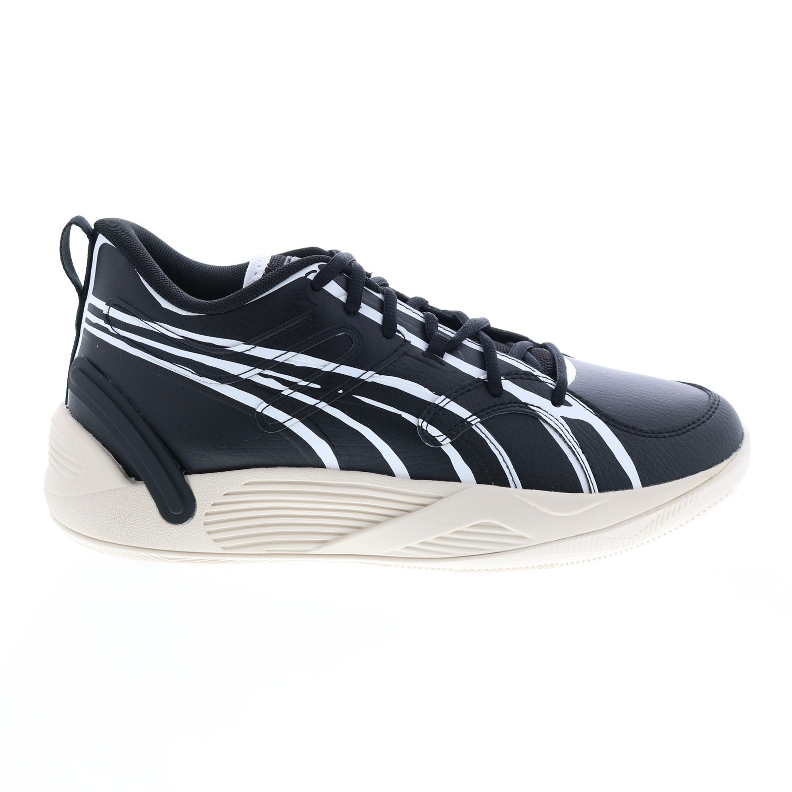 シューズ(男性用) PUMA x JOSHUA VIDES TRC Blaze Court US11 Puma TRC Blaze Court Joshua Vides Mens Black Athletic Basketball