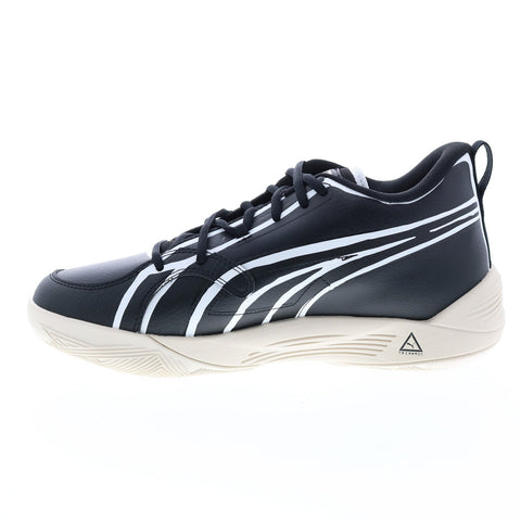 Puma TRC Blaze Court Joshua Vides Mens Black Athletic Basketball Shoes