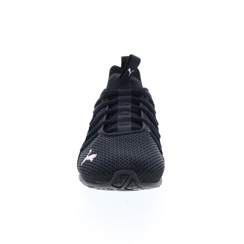 Puma Axelion Marble 37719702 Womens Black Canvas Athletic Running Shoes