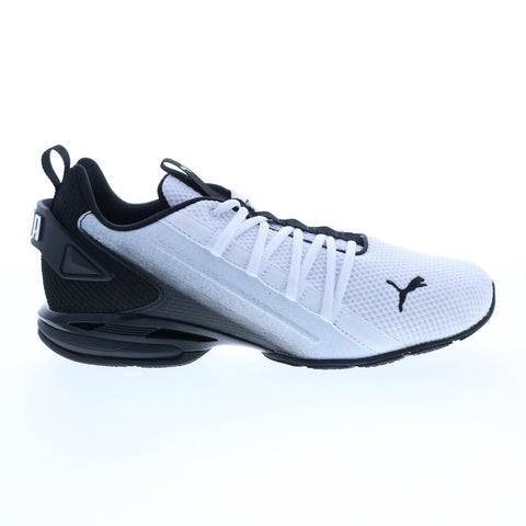 Puma Ion Fade 37738001 Mens White Canvas Athletic Cross Training Shoes