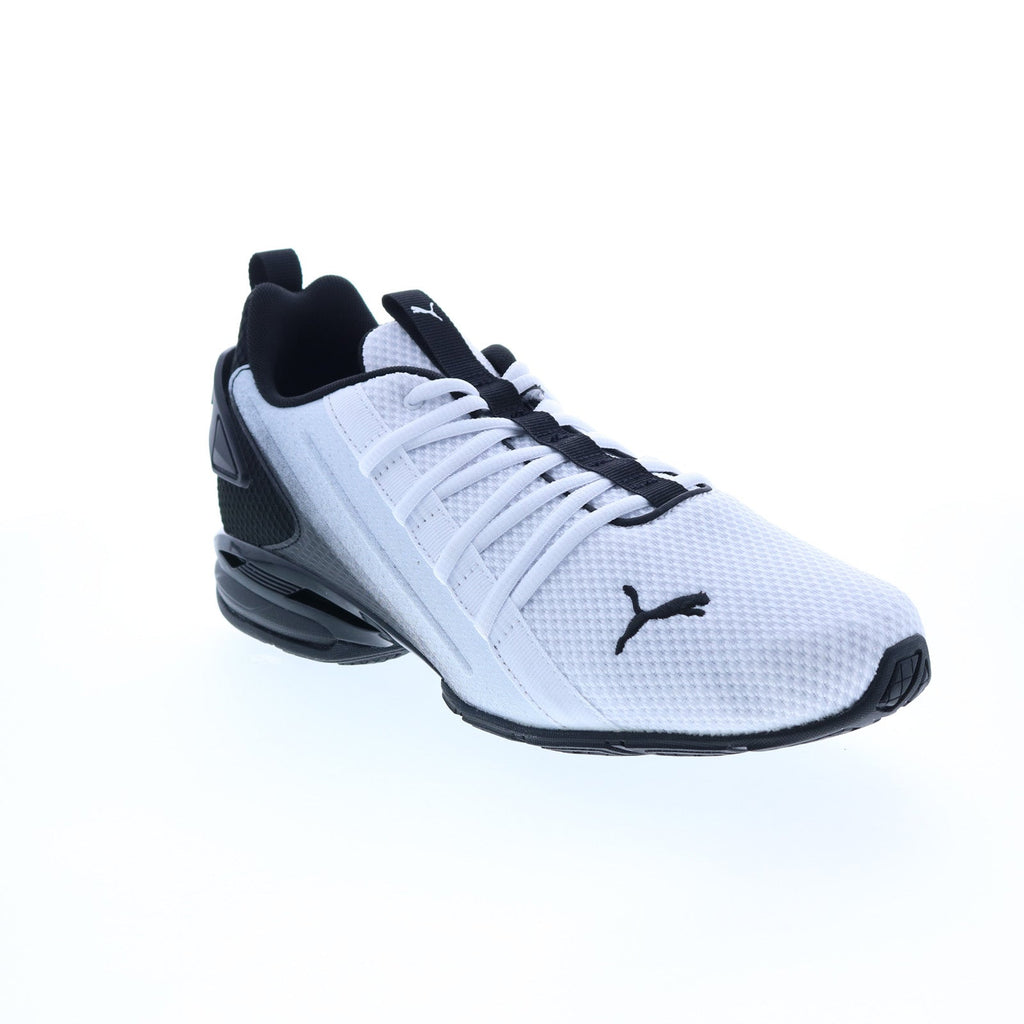 Puma Ion Fade 37738001 Mens White Canvas Athletic Cross Training Shoes ...