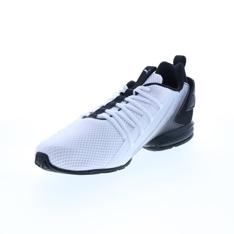 Puma Ion Fade 37738001 Mens White Canvas Athletic Cross Training Shoes