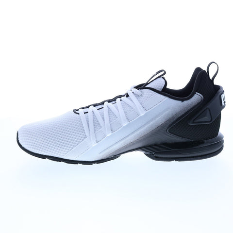 Puma Ion Fade 37738001 Mens White Canvas Athletic Cross Training Shoes