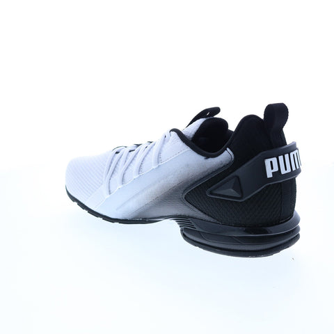 Puma Ion Fade 37738001 Mens White Canvas Athletic Cross Training Shoes