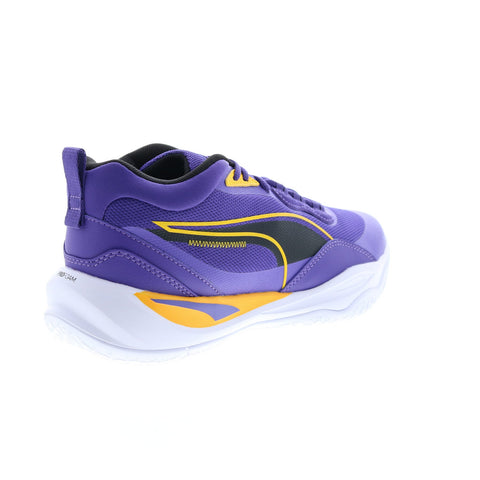 Puma Playmaker PRO 37757208 Mens Purple Canvas Athletic Basketball Shoes