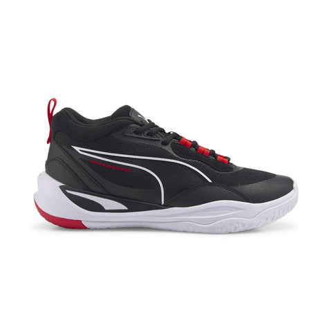 Puma Playmaker Pro 37757213 Mens Balck Canvas Athletic Basketball Shoes