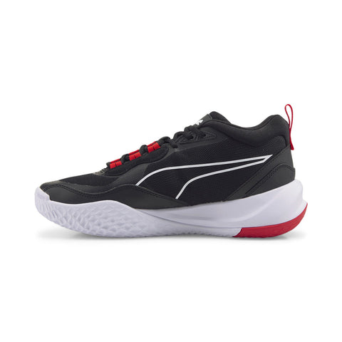 Puma Playmaker Pro 37757213 Mens Balck Canvas Athletic Basketball Shoes