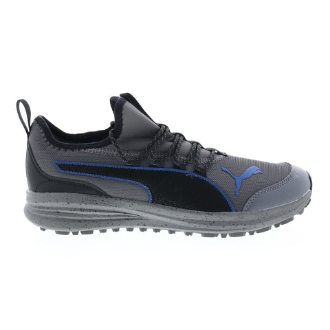 Puma Transport Trail Speck 37784601 Mens Gray Canvas Athletic Hiking Shoes
