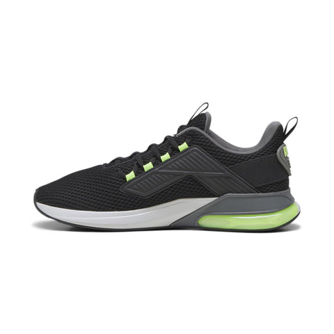 Puma Cell Rapid 37787109 Mens Black Mesh Lace Up Athletic Running Shoes