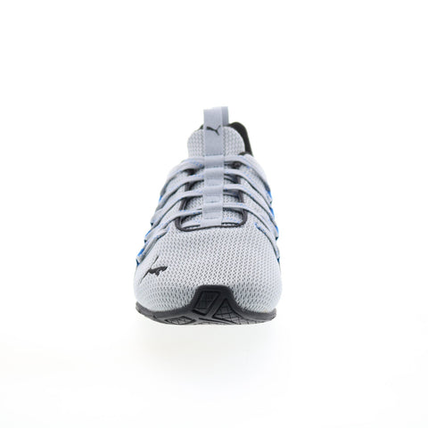Puma Axelion Refresh 37791110 Mens Gray Canvas Athletic Running Shoes
