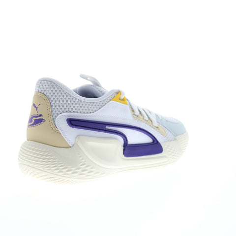 Puma Court Rider Chaos Slash 37805205 Mens White Athletic Basketball Shoes