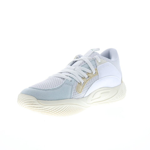 Puma Court Rider Chaos Slash 37805206 Mens White Athletic Basketball Shoes