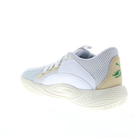 Puma Court Rider Chaos Slash 37805206 Mens White Athletic Basketball Shoes