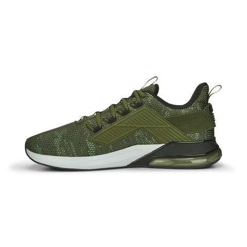 Puma Cell Rapid Camo 37829802 Mens Green Canvas Athletic Running Shoes