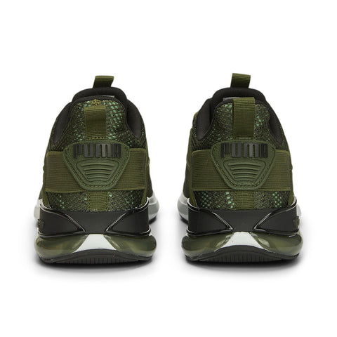Puma Cell Rapid Camo 37829802 Mens Green Canvas Athletic Running Shoes