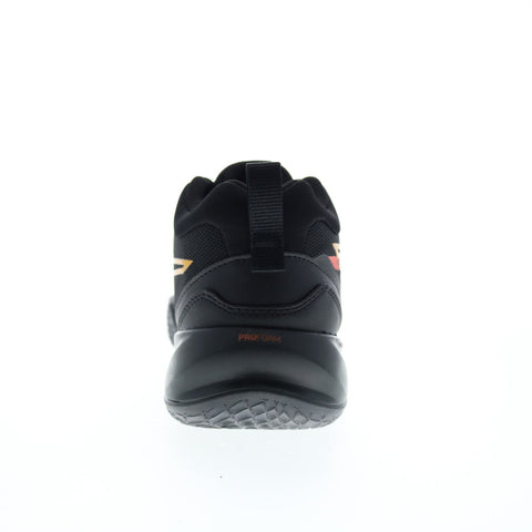 Puma Playmaker Pro Laser 37832301 Mens Black Mesh Athletic Basketball Shoes