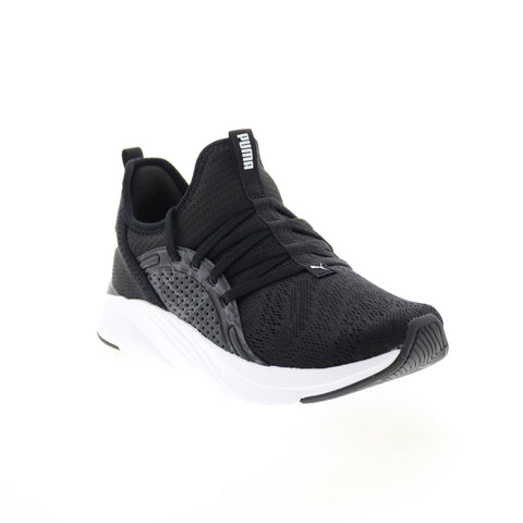 Puma Softride Sophia 2 Marbleized Womens Black Athletic Running Shoes