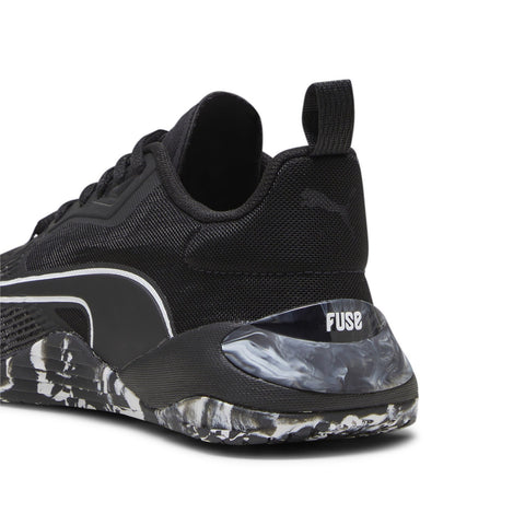 Puma Fuse 2.0 Marble 37882301 Womens Black Athletic Cross Training Shoes