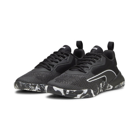 Puma Fuse 2.0 Marble 37882301 Womens Black Athletic Cross Training Shoes