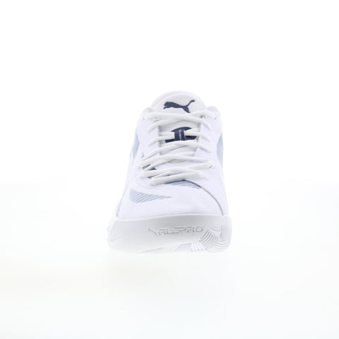 Puma All-Pro Nitro Team 37908103 Mens White Athletic Basketball Shoes