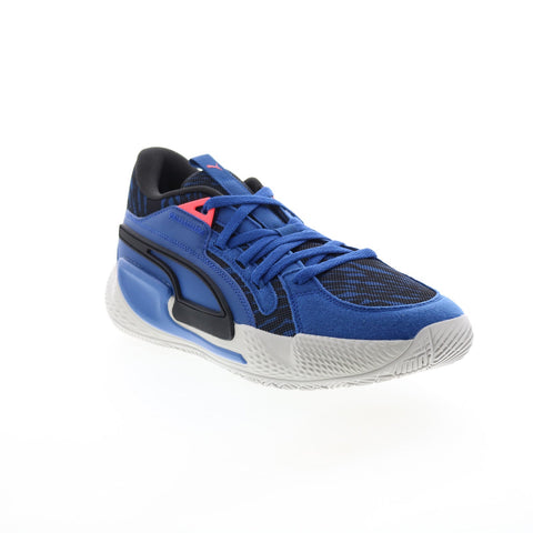 Puma Court Rider Chaos Clyde's Closet Mens Blue Athletic Basketball Shoes
