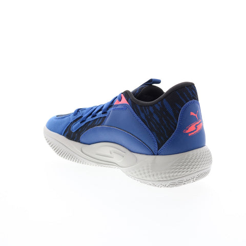 Puma Court Rider Chaos Clyde's Closet Mens Blue Athletic Basketball Shoes