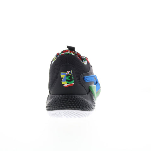 Puma Court Rider Chaos Trash Talk Mens Black Mesh Athletic Basketball Shoes