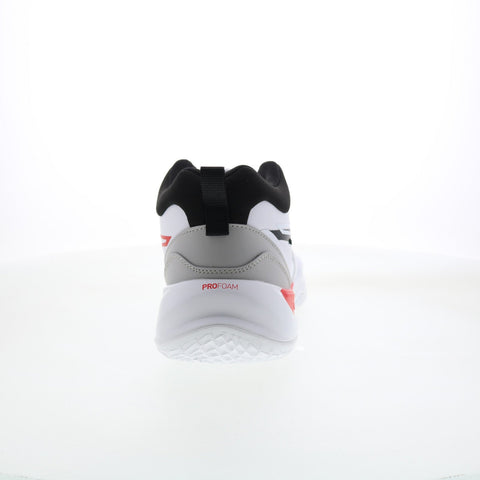 Puma Playmaker Pro Plus 37915601 Mens White Mesh Athletic Basketball Shoes