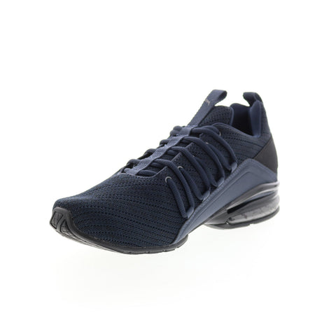 Puma Axelion Velocity Marble 37936601 Mens Blue Athletic Running Shoes