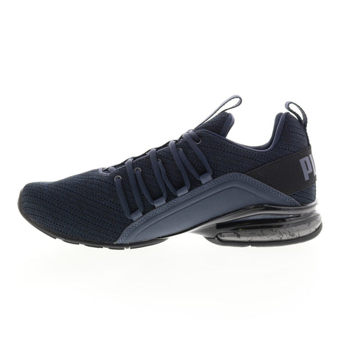 Puma Axelion Velocity Marble 37936601 Mens Blue Athletic Running Shoes