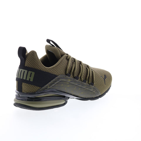 Puma Axelion Refresh Future 37976501 Mens Green Athletic Running Shoes