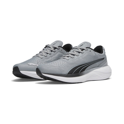 Puma Scend Pro Engineered Fade 37977201 Mens Gray Athletic Running Shoes