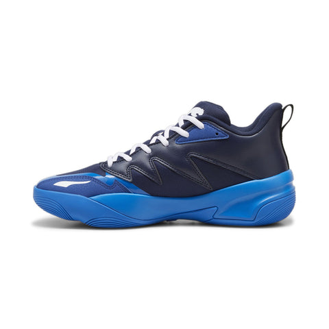 Puma Genetics 37997406 Mens Blue Nylon Lace Up Lifestyle Sneakers Shoes