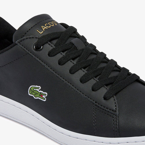 Lacoste Hydez 119 2 P SFA Womens Black Leather Lifestyle Sneakers Shoes