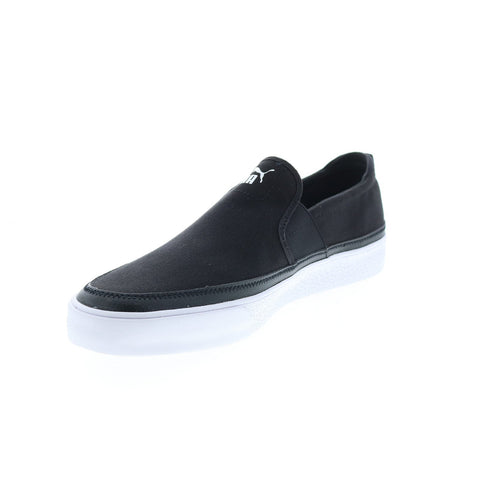 Puma Bari Z Slipon 38014105 Mens Black Canvas Lifestyle Sneakers Shoes