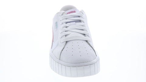Puma Cali Star 38017607 Womens White Leather Lifestyle Sneakers Shoes