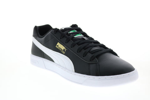Puma Match Star 38020404 Mens Black Leather Lifestyle Sneakers Shoes