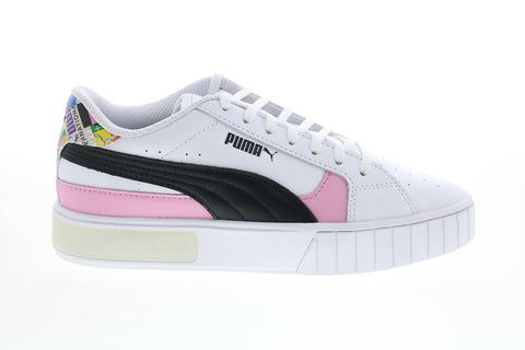 Puma Cali Star International Game Womens White Lifestyle Sneakers Shoes