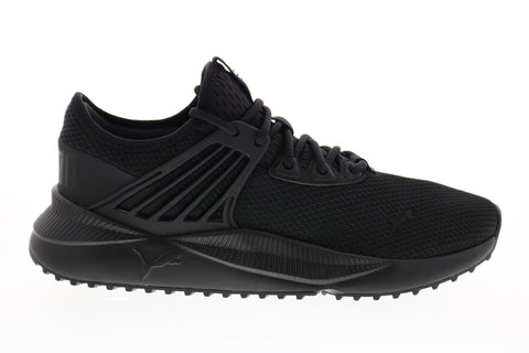 Puma Pacer Future 38036701 Mens Black Mesh Lace Up Lifestyle Sneakers Shoes