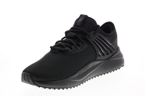 Puma Pacer Future 38036701 Mens Black Mesh Lace Up Lifestyle Sneakers Shoes