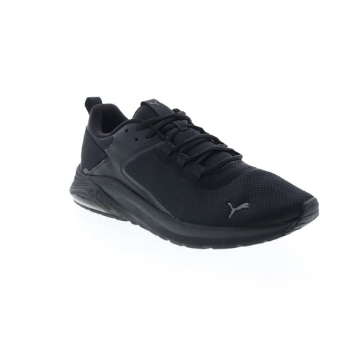 Puma Electron E 38043501 Mens Black Canvas Low Top Lifestyle Sneakers Shoes