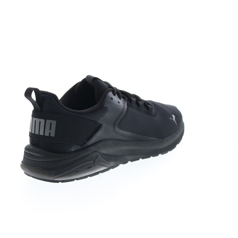 Puma Electron E 38043501 Mens Black Canvas Low Top Lifestyle Sneakers Shoes