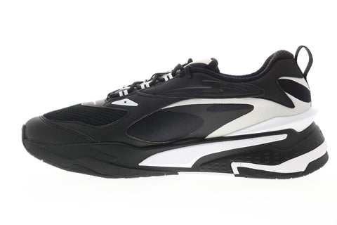 Puma RS-Fast 38056204 Mens Black Synthetic Lace Up Lifestyle Sneakers Shoes