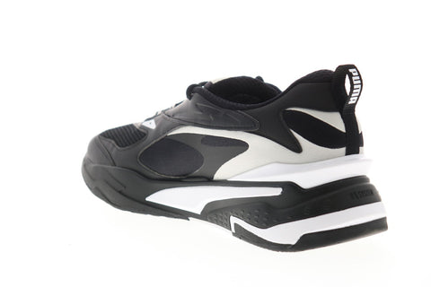 Puma RS-Fast 38056204 Mens Black Synthetic Lace Up Lifestyle Sneakers Shoes