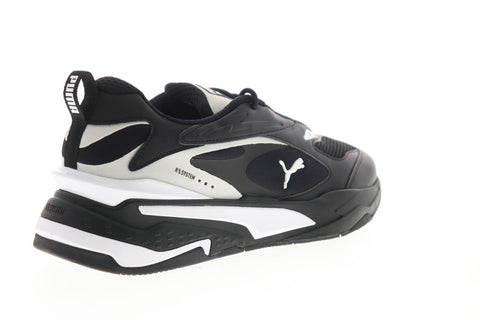 Puma RS-Fast 38056204 Mens Black Synthetic Lace Up Lifestyle Sneakers Shoes