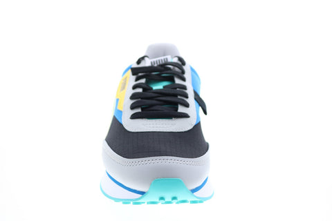 Puma Future Rider Twofold 38059106 Mens Gray Canvas Lifestyle Sneakers Shoes