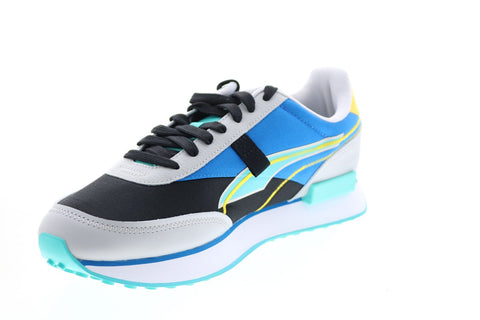 Puma Future Rider Twofold 38059106 Mens Gray Canvas Lifestyle Sneakers Shoes